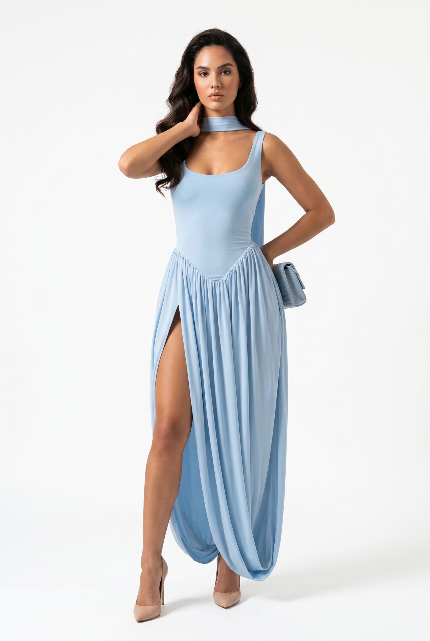 Celeste Slit Maxi Dress