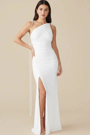Backless Slit Bodycon Maxi Dress