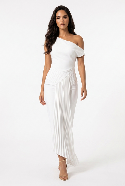 Serena Pleated Dress