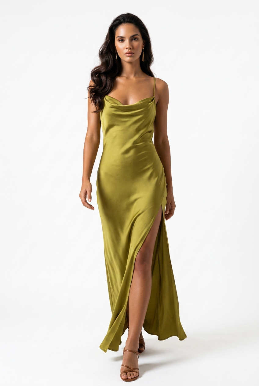 Sienna Satin Maxi Dress