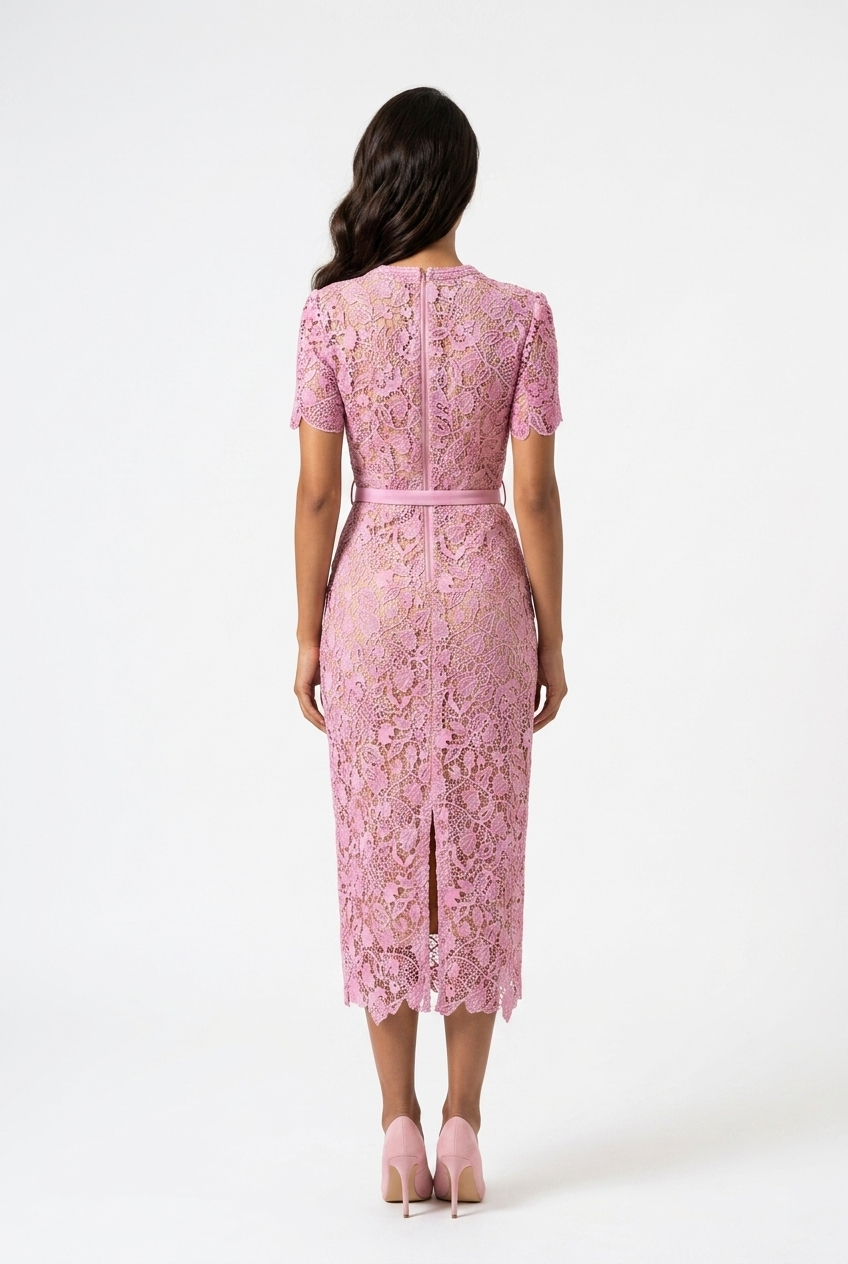 Ellen Lace Midi Dress