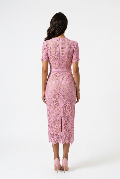 Ellen Lace Midi Dress