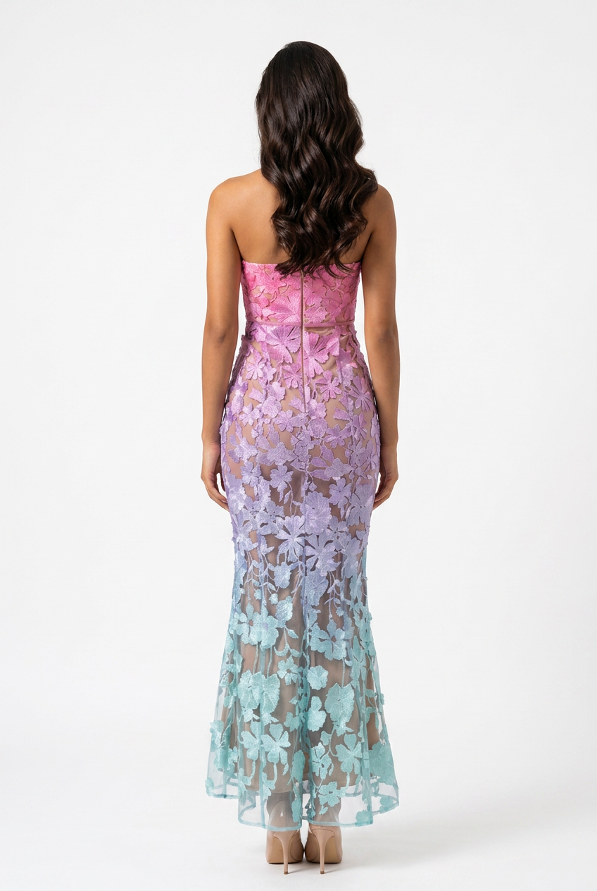Blossom Tube Maxi Dress