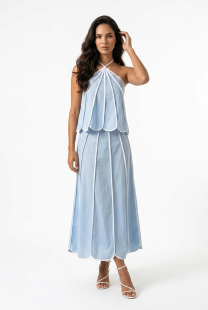 Celeste Scallop Set