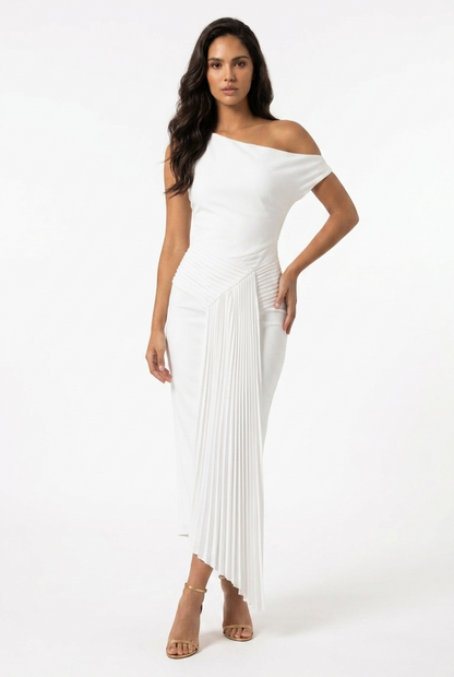 Serena Pleated Dress