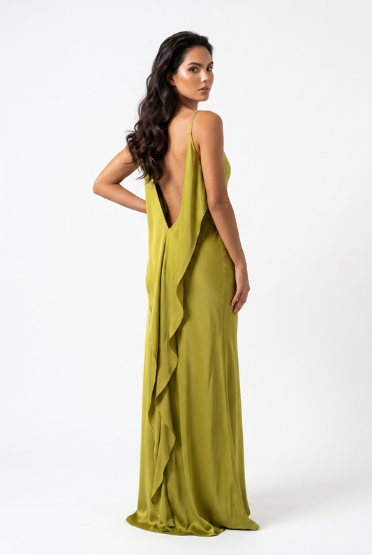 Sienna Satin Maxi Dress