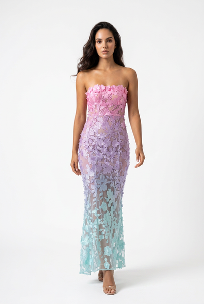 Blossom Tube Maxi Dress