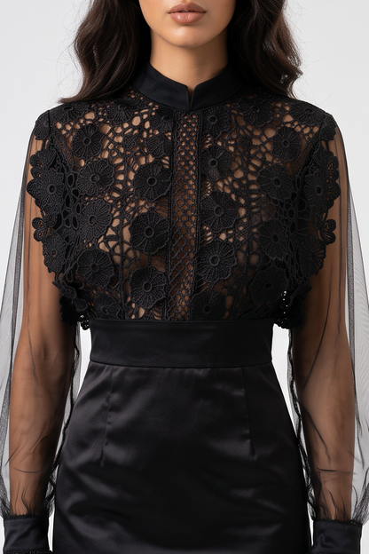 Noiré Lace Mini Dress